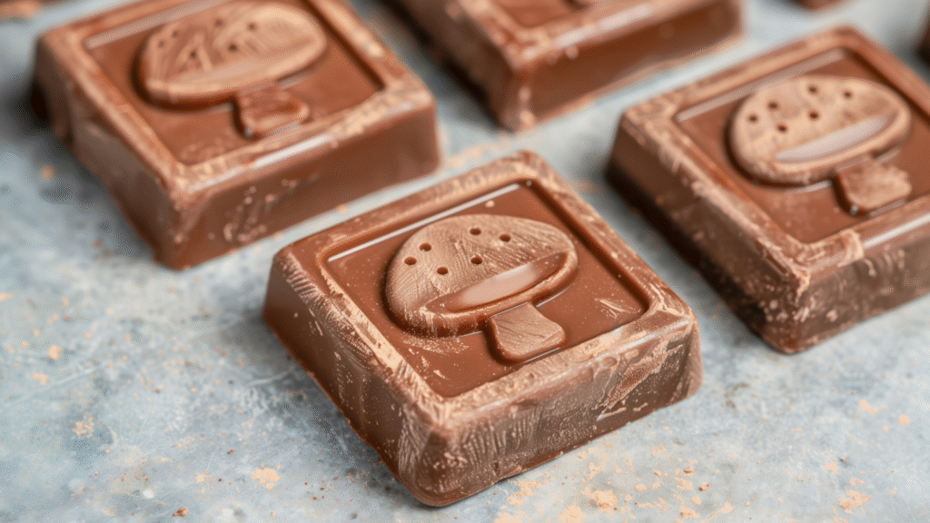 mushroom chocolate